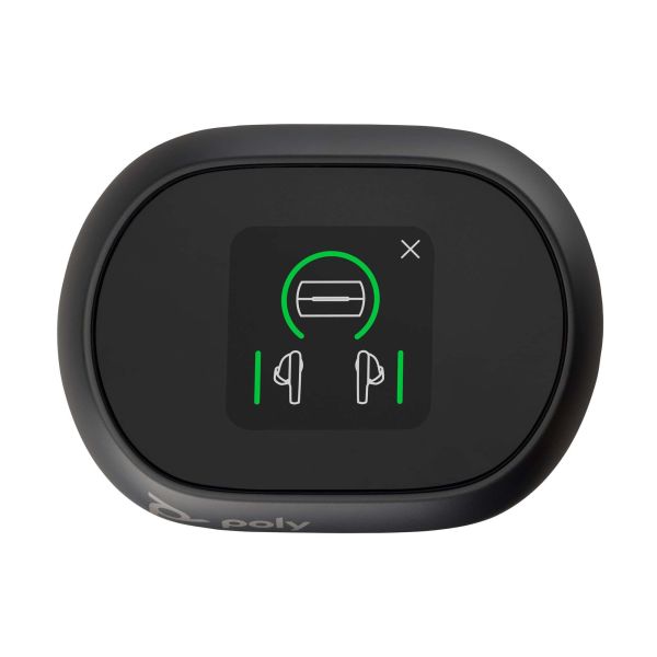 HP Poly Voyager Free 60+ UC Carbon Black Earbuds + BT700 USB-C-adapter + oplaadcase met touchscreen