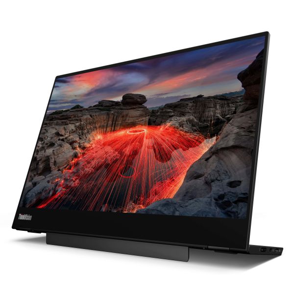 Lenovo ThinkVision M14t computer monitor 35,6 cm (14") 2240 x 1400 Pixels LED Touchscreen Zwart (63FDUAT6WL)