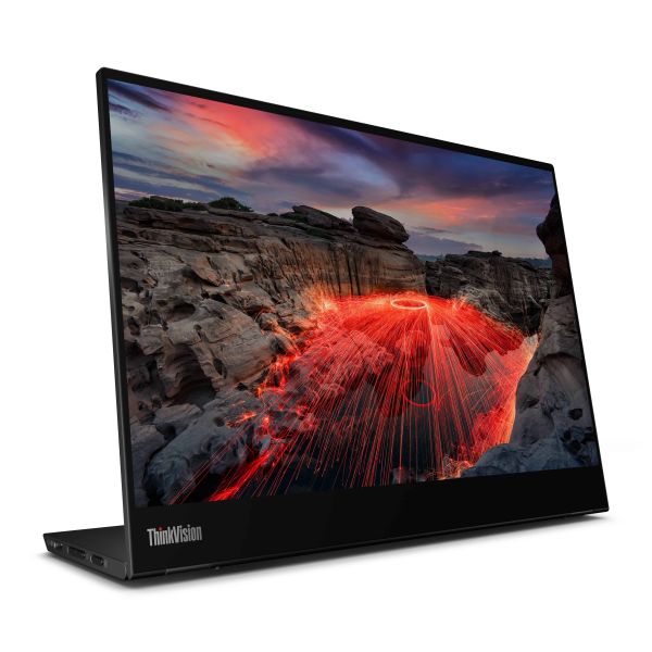 Lenovo ThinkVision M14t computer monitor 35,6 cm (14") 2240 x 1400 Pixels LED Touchscreen Zwart (63FDUAT6WL)
