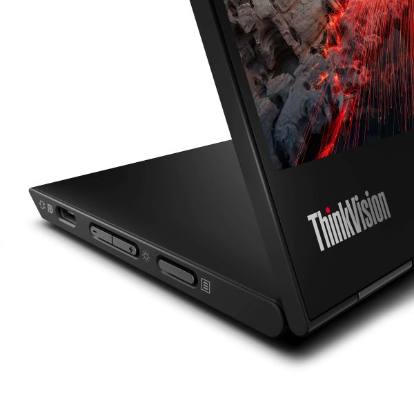 Lenovo ThinkVision M14t computer monitor 35,6 cm (14") 2240 x 1400 Pixels LED Touchscreen Zwart (63FDUAT6WL)