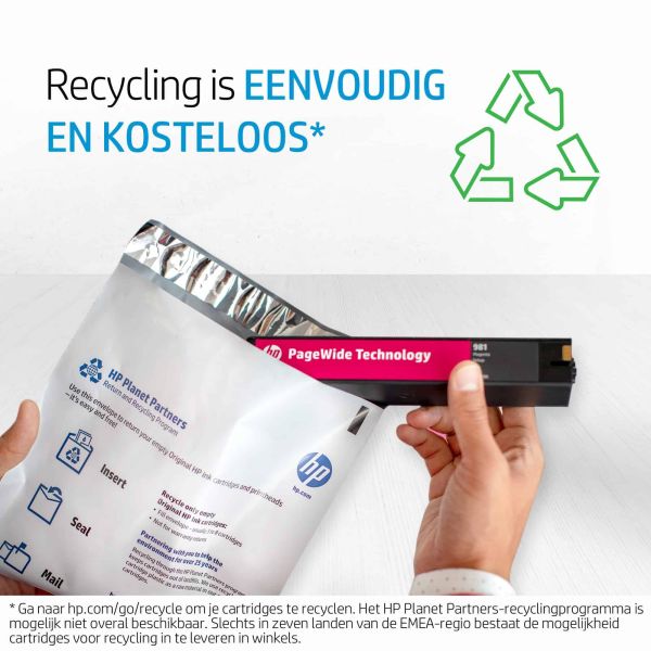 HP 981A originele gele PageWide cartridge (J3M70A)