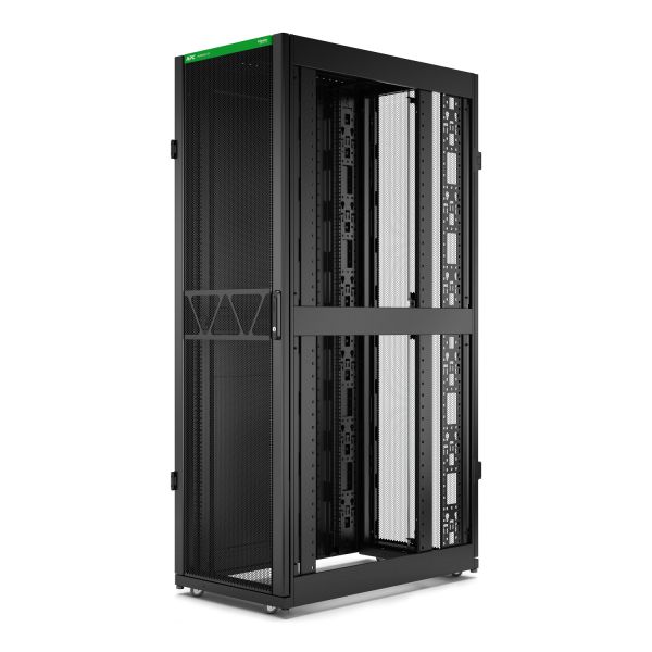 APC Netshelter SX Gen2 AR3100B2 - 42U, 1991h x 600b x 1070d mm, met zijpanelen, zwart (AR3100B2) 1/10 APC Netshelter SX Gen2 AR3100B2 - 42U, 1991h x 600b x 1070d mm, met zijpanelen, zwart