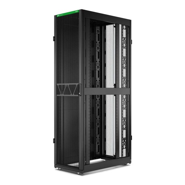 APC Netshelter SX Gen2 AR3107B2 - 48U, 2258h x 600b x 1070d mm, met zijpanelen, zwart (AR3107B2) 5/6 APC Netshelter SX Gen2 AR3107B2 - 48U, 2258h x 600b x 1070d mm, met zijpanelen, zwart (AR3107B2)