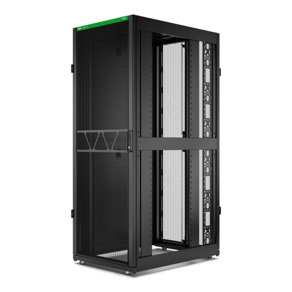 APC Netshelter SX Gen2 AR3150B2 - 42U, 1991h x 750b x 1070d mm, met zijpanelen, zwart (AR3150B2) 6/6 APC Netshelter SX Gen2 AR3150B2 - 42U, 1991h x 750b x 1070d mm, met zijpanelen, zwart