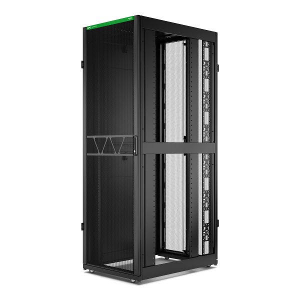APC Netshelter SX Gen2 AR3157B2 - 48U, 2258h x 750b x 1070d mm, met zijpanelen, zwart (AR3157B2) 5/6 APC Netshelter SX Gen2 AR3157B2 - 48U, 2258h x 750b x 1070d mm, met zijpanelen, zwart