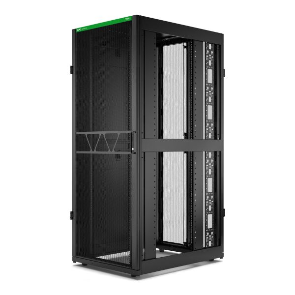 APC Netshelter SX Gen2 AR3180B2 - 42U, 1991h x 800b x 1070d mm, met zijpanelen, zwart (AR3180B2)