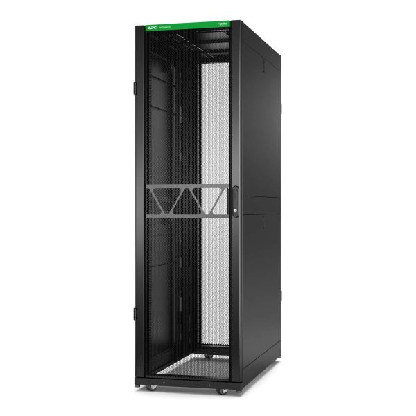 APC Netshelter SX Gen2 AR3300B2 - 42U, 1991h x 600b x 1200d mm, met zijpanelen, zwart (AR3300B2)