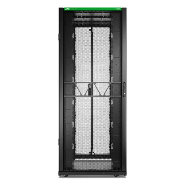 APC Netshelter SX Gen2 AR3380B2 - 42U, 1991h x 800b x 1200d mm, met zijpanelen, zwart (AR3380B2)