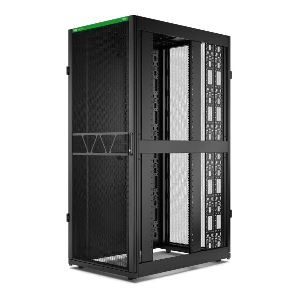 APC Netshelter SX Gen2 AR3380B2 - 42U, 1991h x 800b x 1200d mm, met zijpanelen, zwart (AR3380B2)