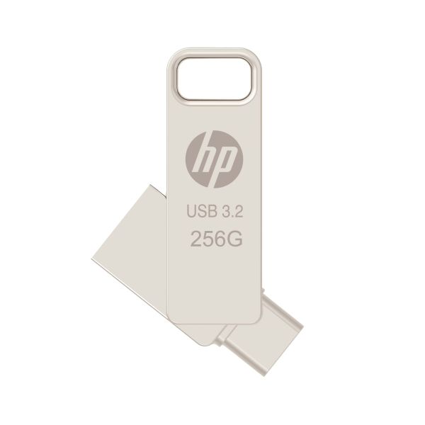 HP HPFD206C-256 USB flash drive 256 GB USB Type-A / USB Type-C 3.2 Gen 2 (3.1 Gen 2) Zilver (HPFD206C-256) HP HPFD206C-256 USB flash drive 256 GB USB Type-A / USB Type-C 3.2 Gen 2 (3.1 Gen 2) Zilver (HPFD206C-256)