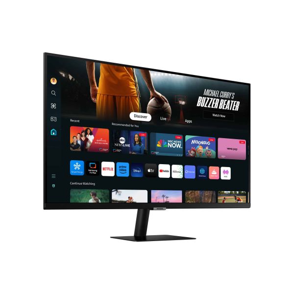 Samsung Smart Monitor M7 M70D computer monitor 81,3 cm (32") 3840 x 2160 Pixels 4K Ultra HD LED Zwart (LS32DM700UUXEN)