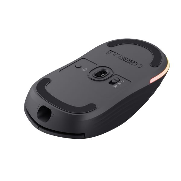 Trust GXT 927 Redex+ muis Gamen Rechtshandig RF Wireless + USB Type-A Laser 25600 DPI (25127)
