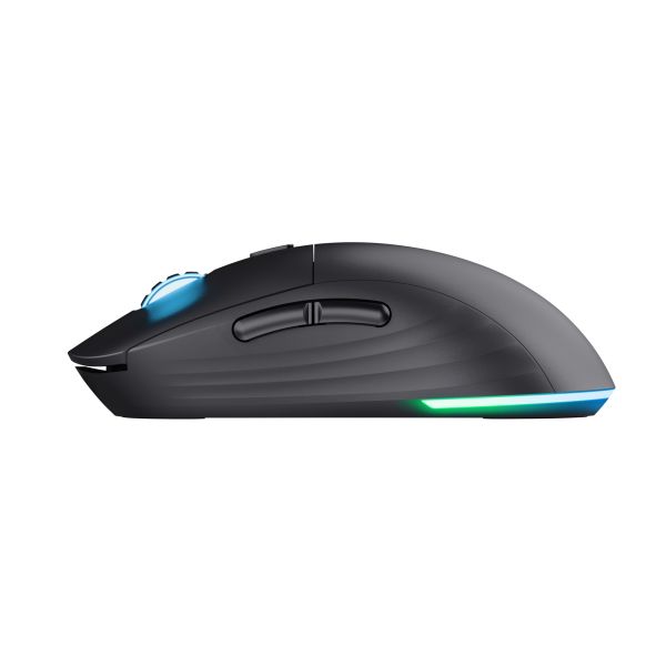 Trust GXT 927 Redex+ muis Gamen Rechtshandig RF Wireless + USB Type-A Laser 25600 DPI (25127)