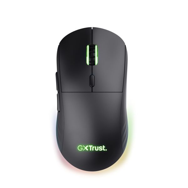 Trust GXT 927 Redex+ muis Gamen Rechtshandig RF Wireless + USB Type-A Laser 25600 DPI (25127)