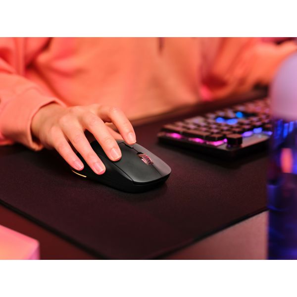 Trust GXT 927 Redex+ muis Gamen Rechtshandig RF Wireless + USB Type-A Laser 25600 DPI (25127)