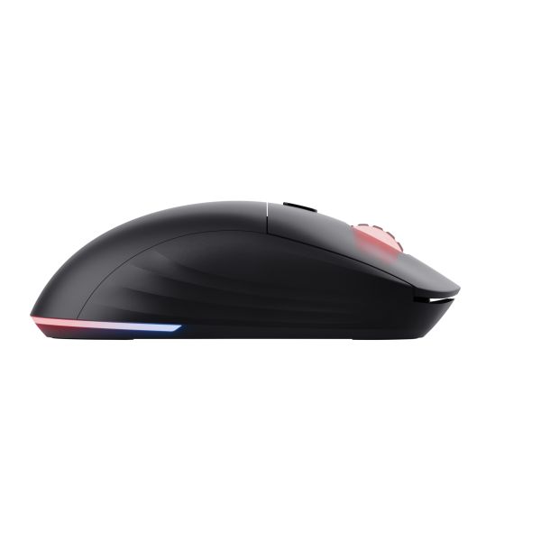 Trust GXT 927 Redex+ muis Gamen Rechtshandig RF Wireless + USB Type-A Laser 25600 DPI (25127)