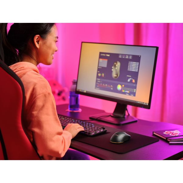 Trust GXT 927 Redex+ muis Gamen Rechtshandig RF Wireless + USB Type-A Laser 25600 DPI (25127)