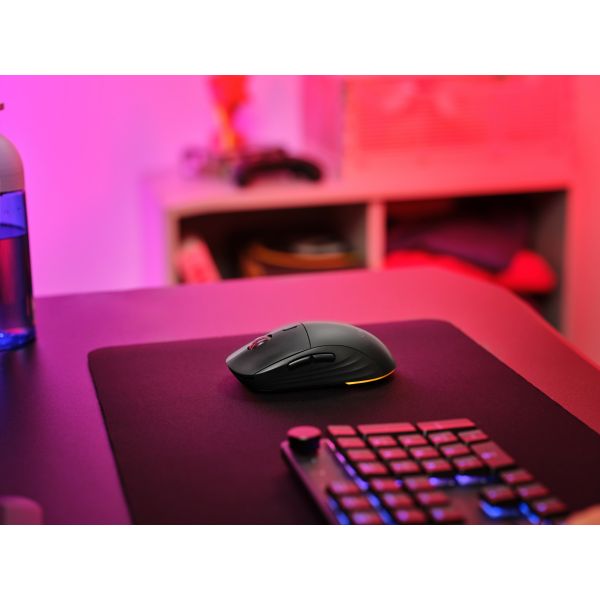 Trust GXT 927 Redex+ muis Gamen Rechtshandig RF Wireless + USB Type-A Laser 25600 DPI (25127)