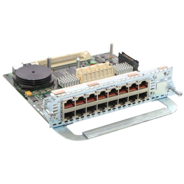 Cisco NM-16ESW-PWR 16-Port EtherSwitch Network Module (NM-16ESW-PWR)