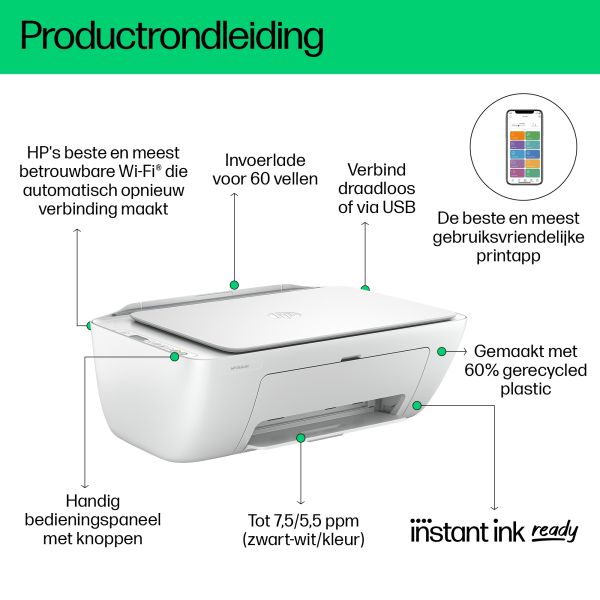 HP DeskJet 2810e All-in-One printer (588Q0B#686)