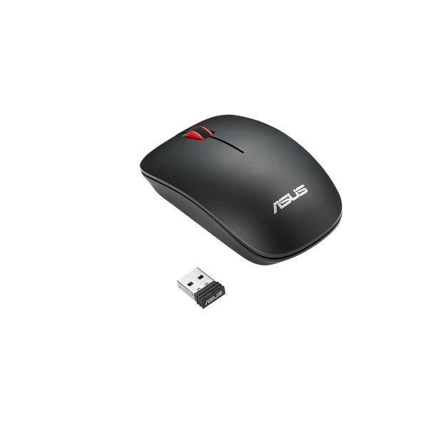 ASUS WT300 RF MOUSE/BK-RD muis Kantoor Ambidextrous RF Draadloos Optisch 1600 DPI (90XB0450-BMU000)