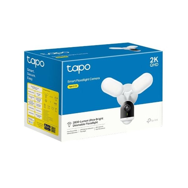 TP-Link Tapo C720 IP-beveiligingscamera Buiten 2560 x 1440 Pixels Muur (TAPO C720)