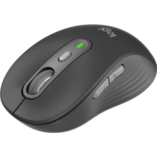 Logitech MK950 Signature Slim toetsenbord Inclusief muis Kantoor RF-draadloos + Bluetooth QWERTY US International Grafiet (920-012490)
