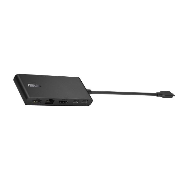 ASUS Dual 4K USB-C Dock DC201 Bedraad USB 3.2 Gen 2 (3.1 Gen 2) Type-C Zwart (90XB094N-BDS000)