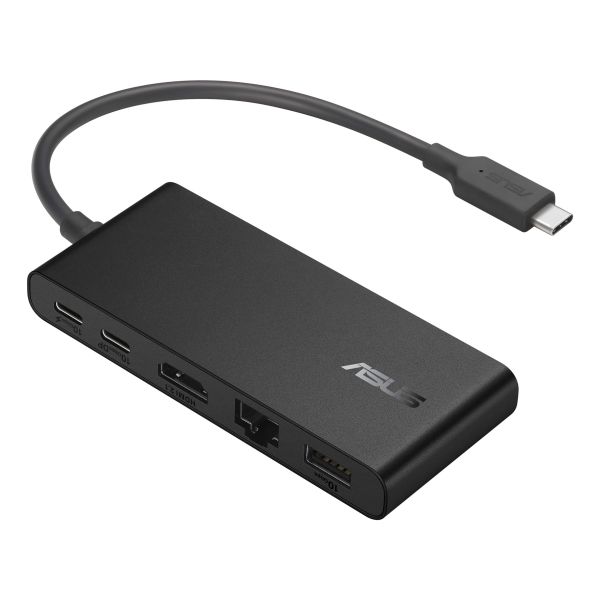 ASUS Dual 4K USB-C Dock DC201 Bedraad USB 3.2 Gen 2 (3.1 Gen 2) Type-C Zwart (90XB094N-BDS000)