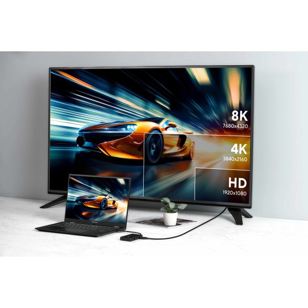 ASUS Dual 4K USB-C Dock DC201 Bedraad USB 3.2 Gen 2 (3.1 Gen 2) Type-C Zwart (90XB094N-BDS000)