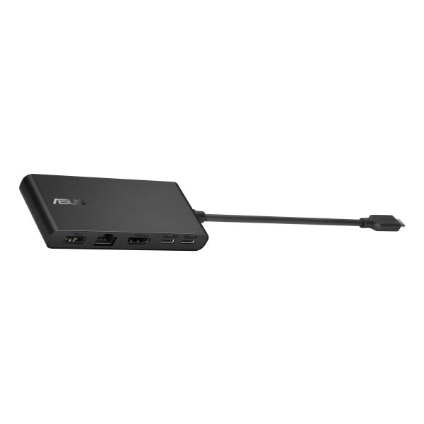 ASUS Dual 4K USB-C Dock DC201 Bedraad USB 3.2 Gen 2 (3.1 Gen 2) Type-C Zwart (90XB094N-BDS000)