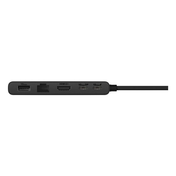 ASUS Dual 4K USB-C Dock DC201 Bedraad USB 3.2 Gen 2 (3.1 Gen 2) Type-C Zwart (90XB094N-BDS000)