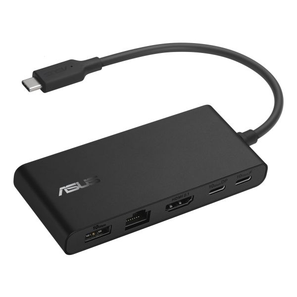 ASUS Dual 4K USB-C Dock DC201 Bedraad USB 3.2 Gen 2 (3.1 Gen 2) Type-C Zwart (90XB094N-BDS000)