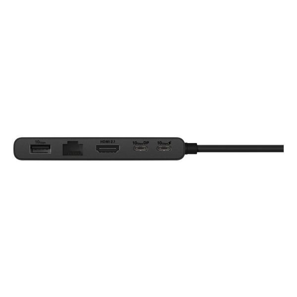 ASUS Dual 4K USB-C Dock DC201 Bedraad USB 3.2 Gen 2 (3.1 Gen 2) Type-C Zwart (90XB094N-BDS000)