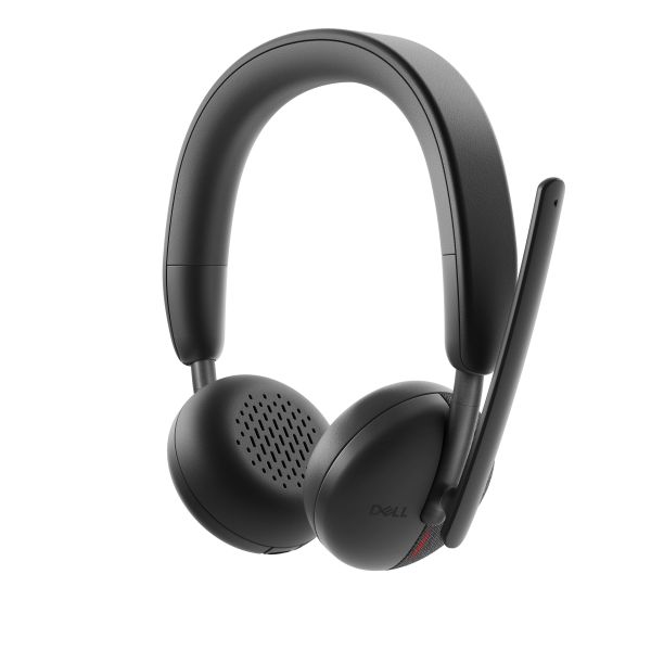 DELL WL3024 Headset Bedraad en draadloos Hoofdband Oproepen/muziek USB Type-C Bluetooth Zwart (520-BBDG)