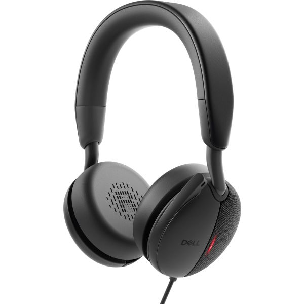 DELL WH5024 Headset Bedraad Hoofdband Oproepen/muziek USB Type-C Zwart (520-BBGQ)