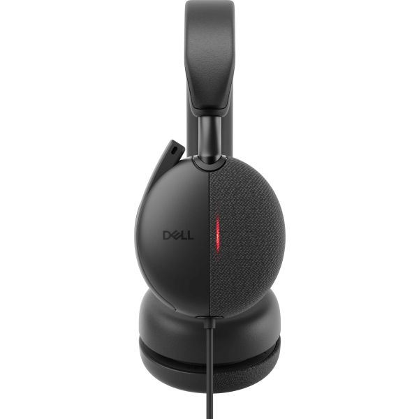 DELL WH5024 Headset Bedraad Hoofdband Oproepen/muziek USB Type-C Zwart (520-BBGQ)