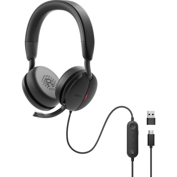 DELL Pro Plus bekabelde ANC-headset - WH5024 (520-BBGQ)