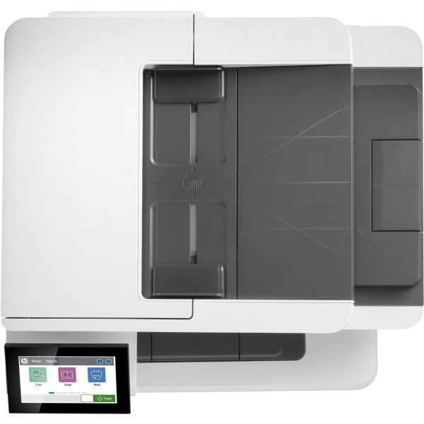HP LaserJet Enterprise MFP M430f, Zwart-wit, Printer voor Bedrijf, Printen, kopiëren, scannen, faxen, Automatische documentinvoer voor 50 vellen; Dubbelzijdig printen; Dubbelzijdig scannen; Printen via USB-poort aan de voorzijde; Compact formaat; Energiez