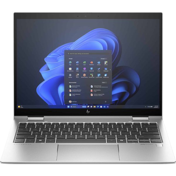 HP Elite x360 830 G11 Intel Core Ultra 5 125U Hybride (2-in-1) 33,8 cm (13.3") Touchscreen WUXGA 16 GB LPDDR5x-SDRAM 512 GB SSD Wi-Fi 6E (802.11ax) Windows 11 Pro AI PC Zilver (9G0J0ET#ABH)