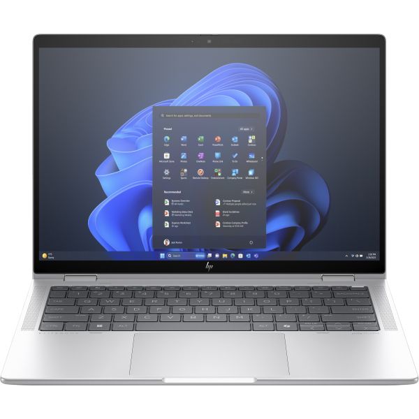 HP Elite x360 1040 G11 Intel Core Ultra 5 125H Hybride (2-in-1) 35,6 cm (14") Touchscreen WUXGA 32 GB LPDDR5x-SDRAM 1 TB SSD Wi-Fi 6E (802.11ax) Windows 11 Pro Zilver (9G0R4ET#ABH)