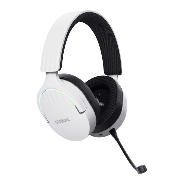 Trust GXT 491W Fayzo Gaming Headset - Draadloze gamingheadset – Bluetooth en 2.4 GHz verbinding – Afneembare microfoon – Wit (25304) Trust GXT 491W Fayzo Gaming Headset - Draadloze gamingheadset – Bluetooth en 2.4 GHz verbinding – Afneembare microfoon – Wit (25304)
