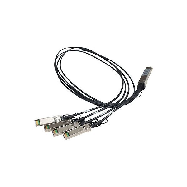 Hewlett Packard Enterprise X242 QSFP 4x10G SFP+ 1m DAC netwerkkabel Zwart (JG329A) Hewlett Packard Enterprise X242 QSFP 4x10G SFP+ 1m DAC netwerkkabel Zwart (JG329A)