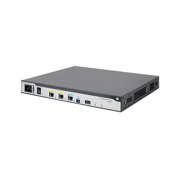 Hewlett Packard Enterprise MSR2003 bedrade router Gigabit Ethernet Zwart (JG411A#ABB)