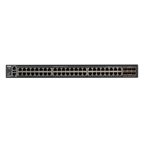 ATEN 54-poorts Layer 2+ Gigabit Ethernet Managed Switch met PoE (ES0154P-AX-G)