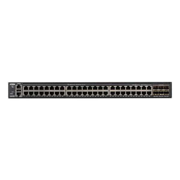 ATEN 54-poorts Layer 2+ Gigabit Ethernet Managed Switch met PoE (ES0154P-AX-G) ATEN 54-poorts Layer 2+ Gigabit Ethernet Managed Switch met PoE