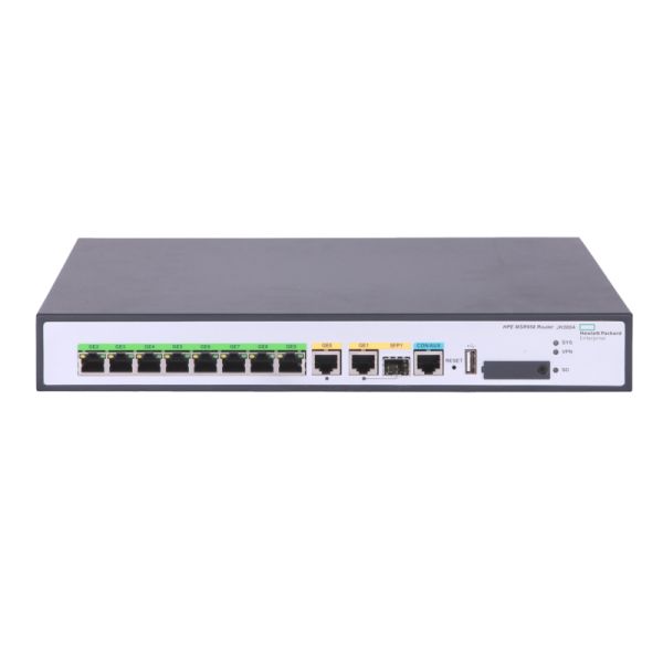 Hewlett Packard Enterprise MSR958 bedrade router Gigabit Ethernet Grijs (JH300A#ABB)
