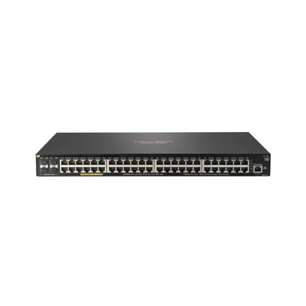 Aruba, a Hewlett Packard Enterprise company 2930F Managed Gigabit Ethernet (10/100/1000) Power over Ethernet (PoE) 1U Zwart (JL558A#ABB)