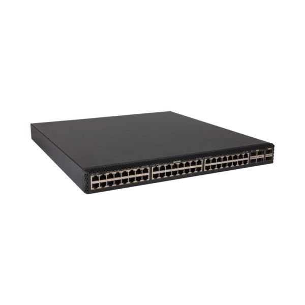 Hewlett Packard Enterprise FlexFabric 5710 48XGT 6QSFP+/2QSFP28 Managed L3 10G Ethernet (100/1000/10000) 1U Zwart (JL586A)