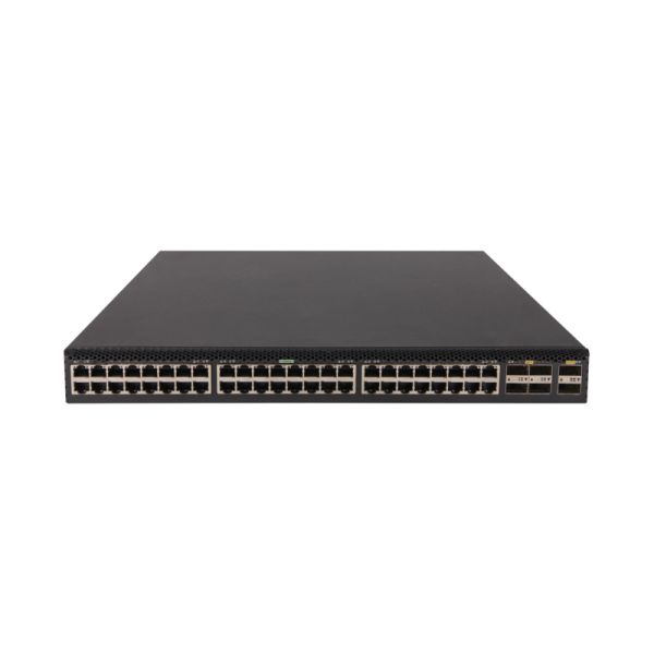 Hewlett Packard Enterprise FlexFabric 5710 48XGT 6QSFP+/2QSFP28 Managed L3 10G Ethernet (100/1000/10000) 1U Zwart (JL586A)